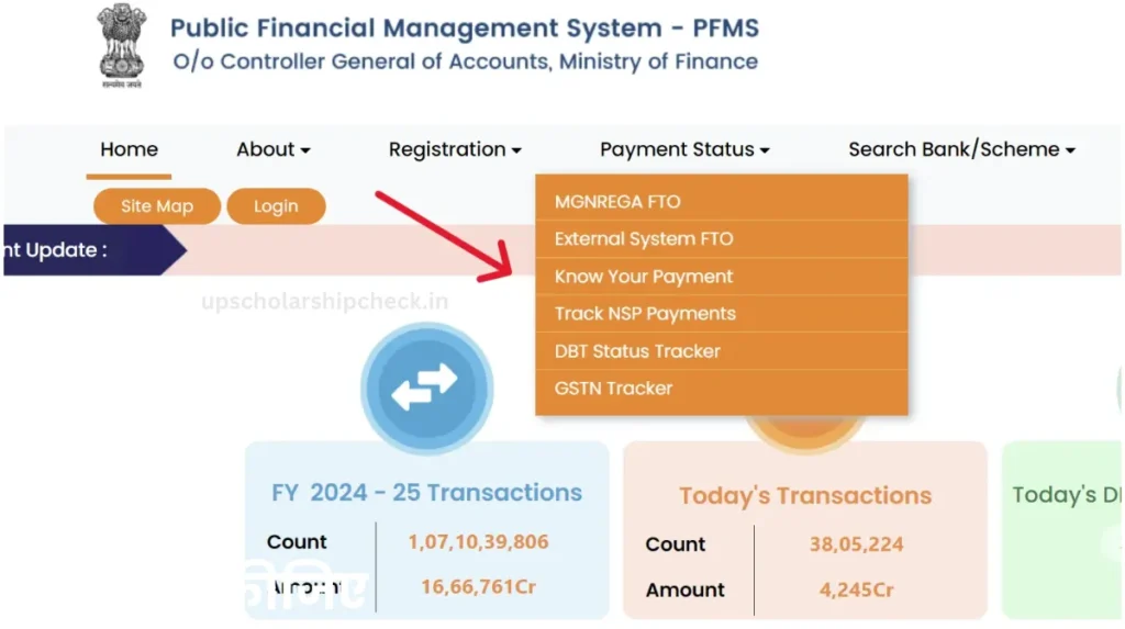 UP Scholarship Status 