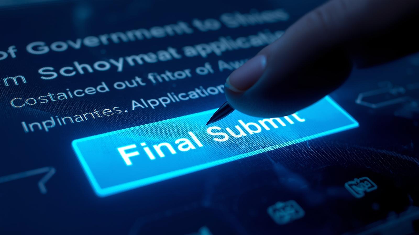 UP Scholarship Final Submit Button Not Working