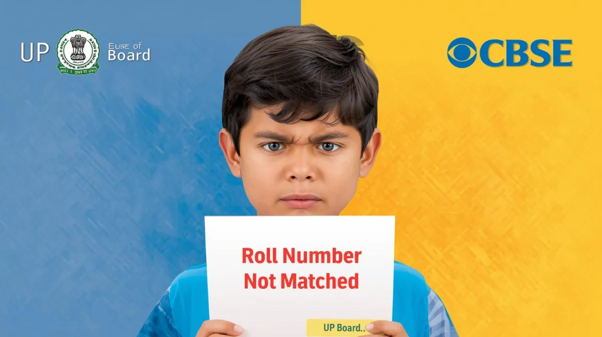 UP Scholarship High School Roll Number Not Matched Problem
